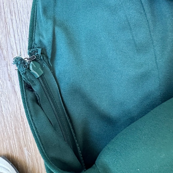 Lulu’s Amelia Elegant Forest Green formal Maxi Dress small - Picture 7 of 12